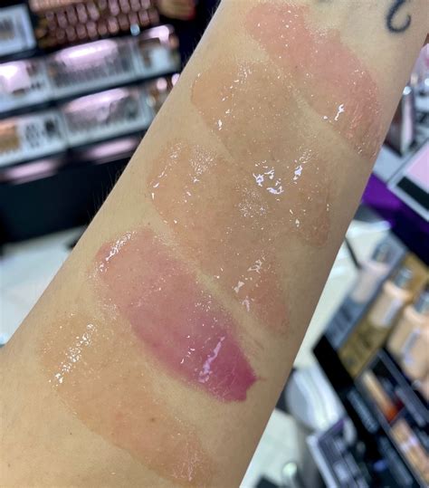 dior lip glow oil swatch